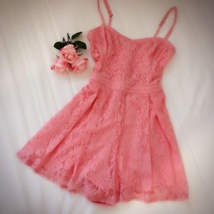 🍑 Peach Hollister Romper